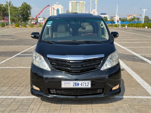 Toyota Alphard G-Option 2010 បើកដំបូល