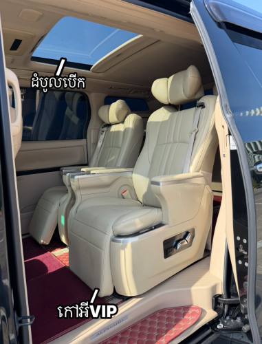 Toyota Alphard G-Option 2010 បើកដំបូល