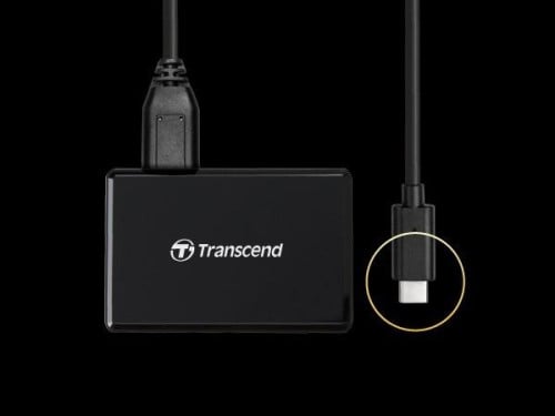 Transcend Multi-Card Reader USB 3.1 Gen 1 Type-C All-in-1