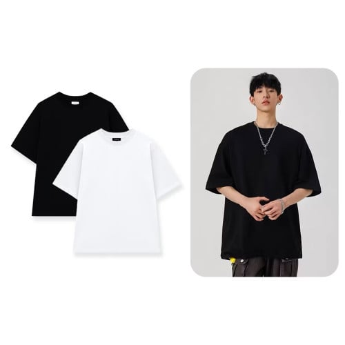 Unisex Premium 100% Cotton T-Shirt (250gsm, Loose Fit)