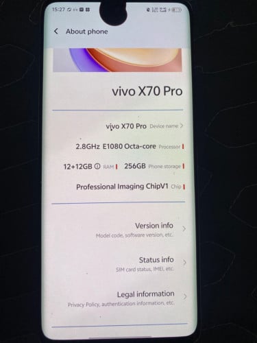 Vai o x70pro