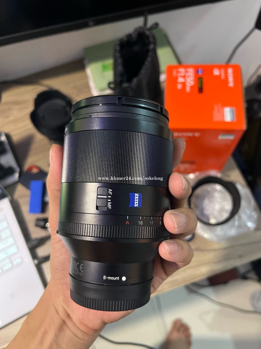 sony Zeess len 50mm 1.4L
