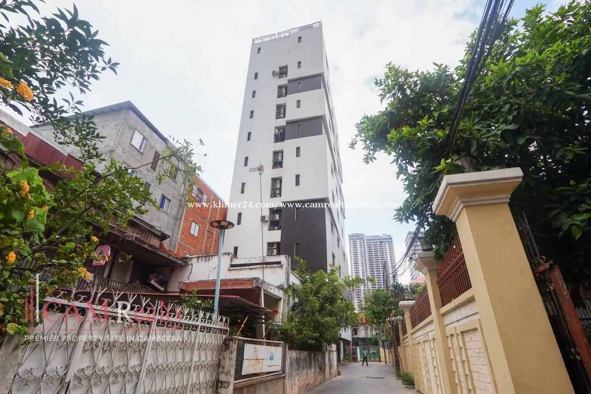 48 Rooms Hotel Building For Rent in Tonle Basak
