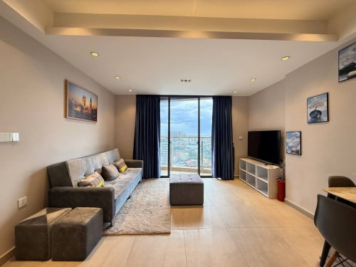 𝐅𝐨𝐫 𝐑𝐞𝐧𝐭:  3-Bedroom Apartment – Toul Kork Area