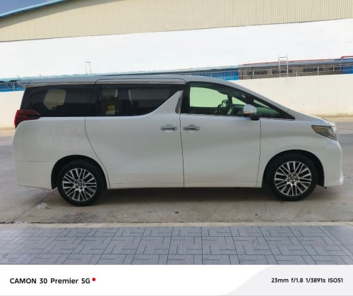 ឡានលក់Toyota Alphard V6 Specs Russia 2018 Executives Loungesចង្កូតឆ្វេង