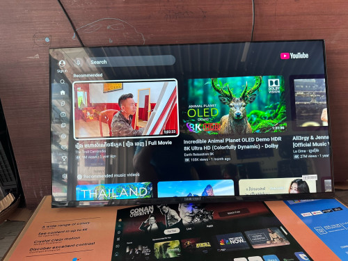 📺 ឱកាសពិសេស! Smart TV 43" ម៉ូឌែលថ្មី រូបរាងស្តើងស្អាត ទាន់សម័យ