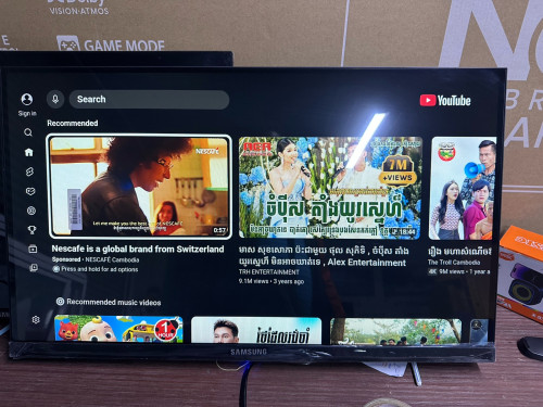📺 ឱកាសពិសេស! Smart TV 43" ម៉ូឌែលថ្មី រូបរាងស្តើងស្អាត ទាន់សម័យ