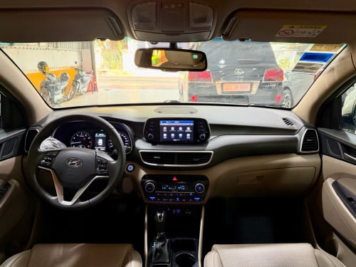 2019 Hyundai Tucson ម្ចាស់ដើមទិញថ្មីខ្លាញ់គោ V4សាំង2.0