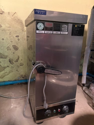 ម៉ាស៊ីនចំហុយអង្ករ电蒸柜 定时可调温3kw