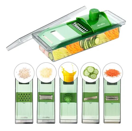 6 in 1 Detachable Handheld Mandoline Slicer
