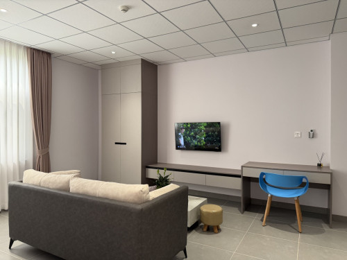 Comfy & Spacious Studio 1 min @Grand Phnom Penh - Near Aeon Mall Sensok [公寓，家具齐全] [아파트 완비]
