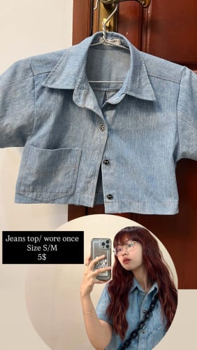លក់អាវ $3-Cute tops in great condition 💯👚📥 $3 up