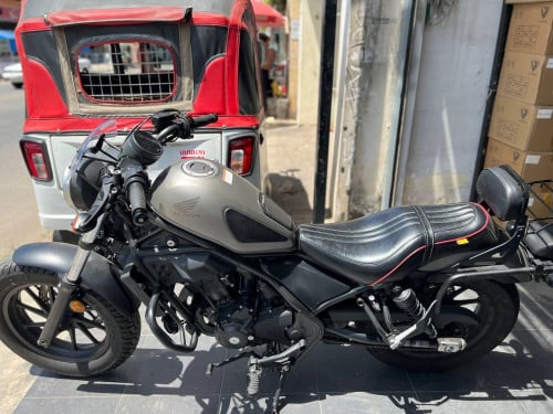 Honda Rebel 250 2017 ABS ក្រដាសពន្ធ ពីជប៉ុន មានគ្រឿងលេងច្រើន