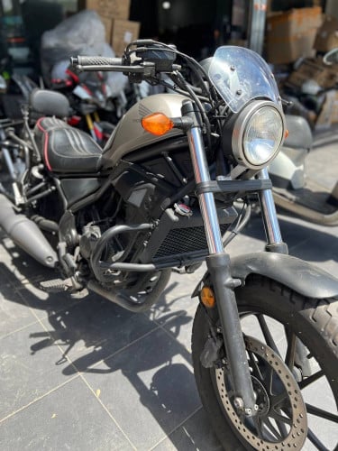 Honda Rebel 250 2017 ABS ក្រដាសពន្ធ ពីជប៉ុន មានគ្រឿងលេងច្រើន