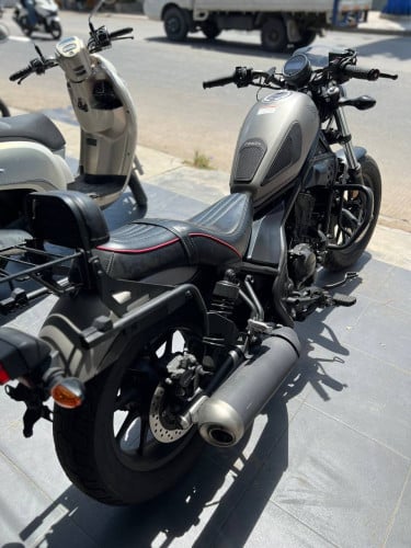 Honda Rebel 250 2017 ABS ក្រដាសពន្ធ ពីជប៉ុន មានគ្រឿងលេងច្រើន