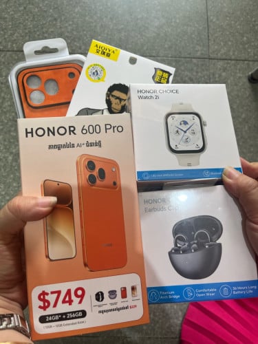 Honor 600 pro new , warranty 1 year free free
