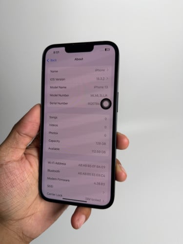 iPhone 13​ 128G ឡុកសុីម សុីម2 មិនទ្រាប់ទ្រនាប់ 🤩