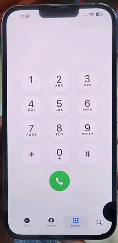 iphone 13 PMស៊ីនទាំងអស់ អេក្រង់ជាំដូចរូប