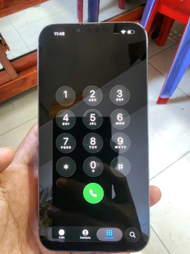 iphone 13 PMស៊ីនទាំងអស់ អេក្រង់ជាំដូចរូប