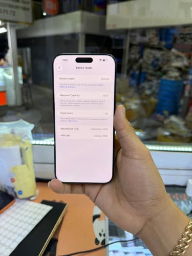 Iphone17promax 256G LL battery 100%
