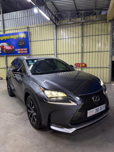 LEXUS NX 200T 2016 FSport 5B P2 (ម៉ៃស្សុីនតិចណាស់)