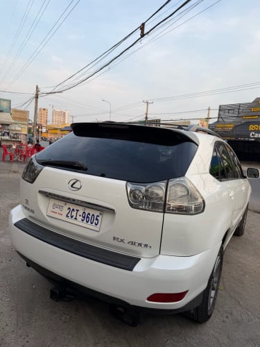 LEXUS RX 400H 2006 Half Full AWD ពូកស្បែកក្នុងលឿង