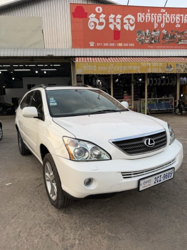 LEXUS RX 400H 2006 Half Full AWD ពូកស្បែកក្នុងលឿង