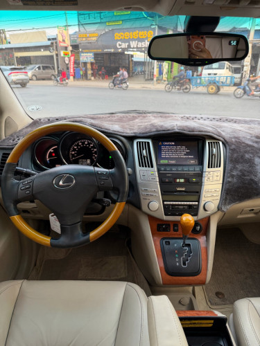 LEXUS RX 400H 2006 Half Full AWD ពូកស្បែកក្នុងលឿង