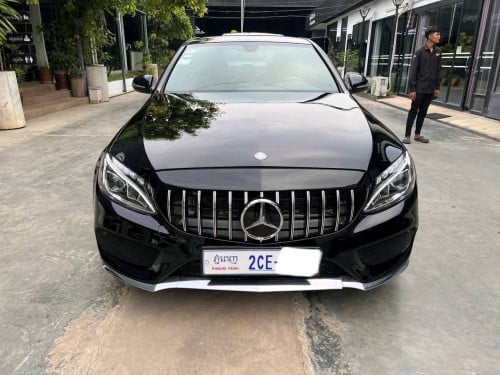 Mercedes C300 AMG Package ក្នុងក្រហម ឆេរី 🍒