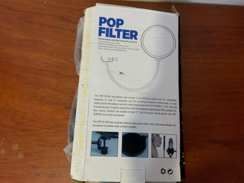 Neewer Pop Shield Studio Microphone Pop Filter - Barely Used / Great Condition