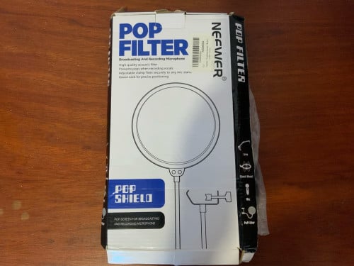 Neewer Pop Shield Studio Microphone Pop Filter - Barely Used / Great Condition
