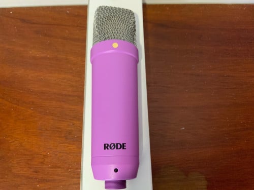RØDE NT1 Signature Series Condenser Microphone (Pink) - Mint Condition Studio Bundle
