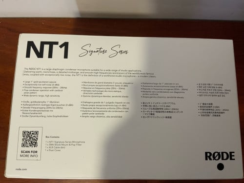 RØDE NT1 Signature Series Condenser Microphone (Pink) - Mint Condition Studio Bundle