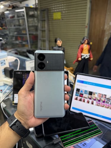 Realme GT5 256G Ram12G Sim2 Global SD8gen2 សានុំស្រុីន