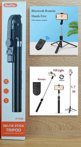 Selfie stick tripod