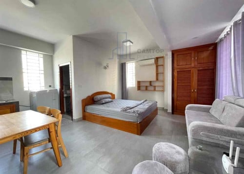 Studio Room Apartment For Rent In Tonle Bassac Is Available Now