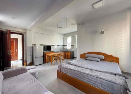 Studio Room Apartment For Rent In Tonle Bassac Is Available Now
