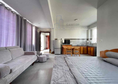 Studio Room Apartment For Rent In Tonle Bassac Is Available Now