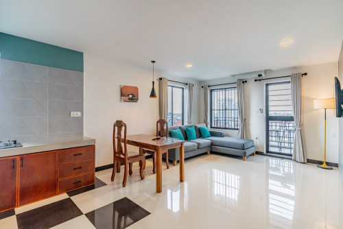 Stunning 1-Bedroom Apartment For Rent — Toul Kork, Phnom Penh!
