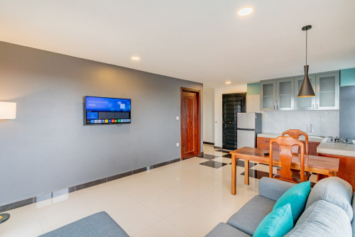 Stunning 1-Bedroom Apartment For Rent — Toul Kork, Phnom Penh!