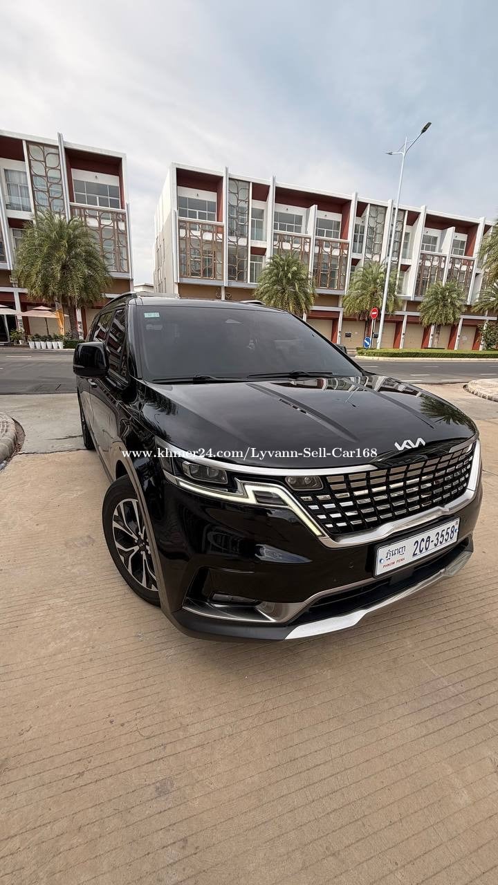 KIA grand Carnival 2022 Full Option ខ្លាញ់គោក្រុមហ៊ុន
