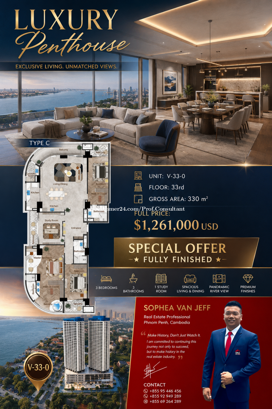 Premium Penthouse Ready to Move in