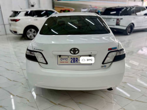 ឡានលក់ Camry 08 Hybrid Full option ពណ័ស
