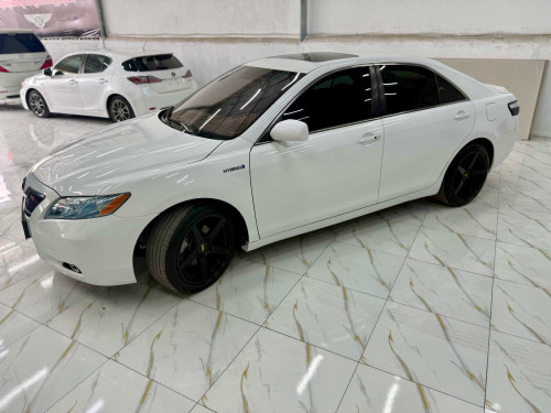 ឡានលក់ Camry 08 Hybrid Full option ពណ័ស