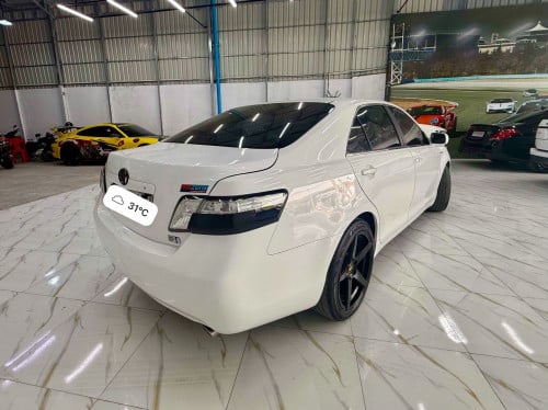 ឡានលក់ Camry 08 Hybrid Full option ពណ័ស