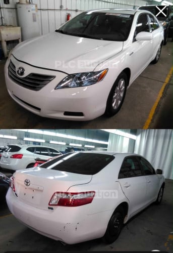 ឡានលក់ Camry 08 Hybrid Full option ពណ័ស