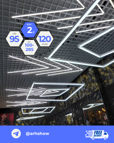 អំពូលភ្លើងសម្រាប់ LED Light Barbershop Salon