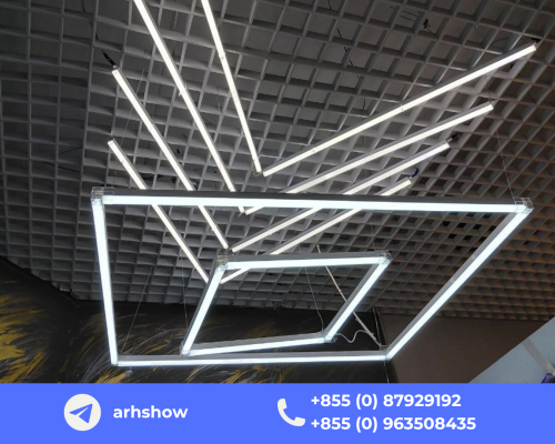 អំពូលភ្លើងសម្រាប់ LED Light Barbershop Salon