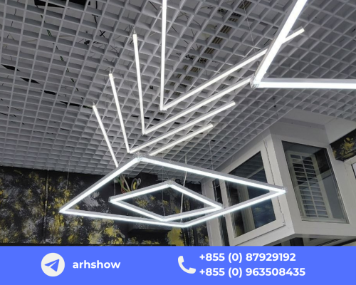 អំពូលភ្លើងសម្រាប់ LED Light Barbershop Salon