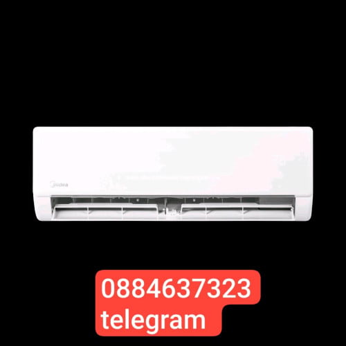 មានលក់ម៉ាស៊ីនត្រជាក់ Midea 1.5 hp inverter ថែមជើង